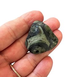 Kambaba jaspis | lommesten XL | Ml ca. 3,5 - 4 cm