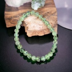 Krystal armbnd |  phrenit | Ml 16 - 20 cm