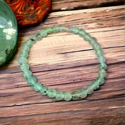 Krystal armbnd |  phrenit | Ml 16 - 20 cm