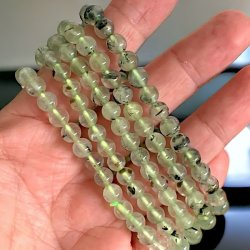 Krystal armbnd |  phrenit | Ml 16 - 20 cm