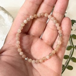 Krystal armbnd | Solsten | 5 mm. stenperler | Ml  16 - 17 cm