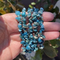 Krystal armbnd bl apatit - stenchips