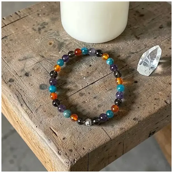 Krystalarmb�nd til smertelindring og energi &ndash; spirituelt st�ttearmb�nd