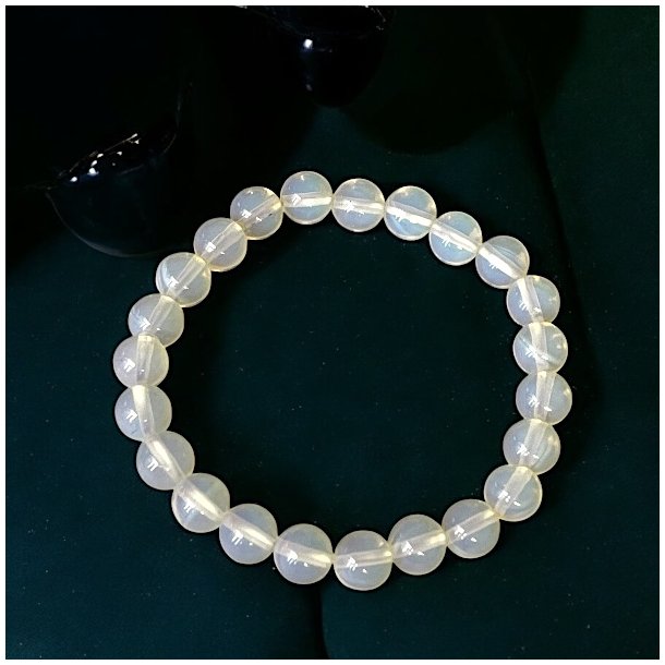 Opalit Armb�nd � Tiffany Stone med Skiftende Farver 8 mm
