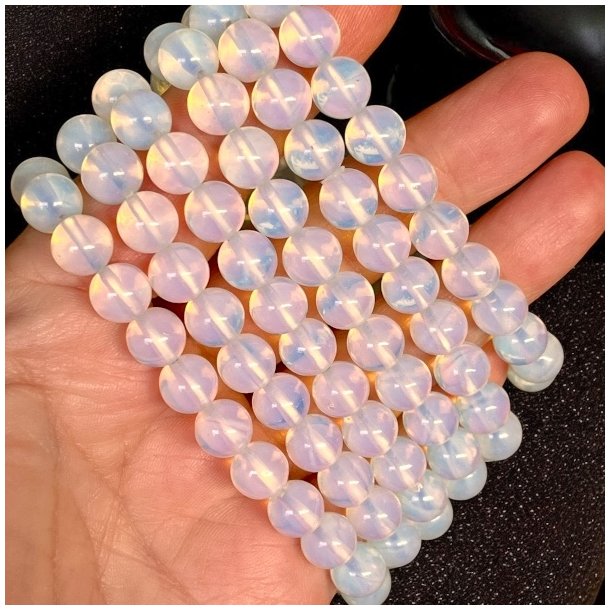 Opalit Armb�nd � Tiffany Stone med Skiftende Farver 8 mm