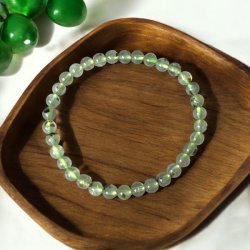 Krystal armb�nd |  phrenit | M�l 16 - 20 cm