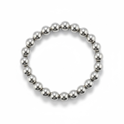 Terahertz armb�nd 17�19 cm � 8 mm perler � Energi &amp; beskyttelse