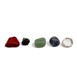 De 5 elementer, krystals�t, M�l 2 - 3 cm