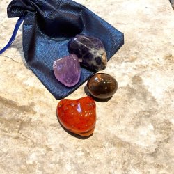 Krystals�t til Smertelindring og Balance | M�l 2,5 - 4 cm