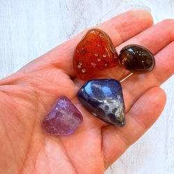 Krystals�t til Smertelindring og Balance | M�l 2,5 - 4 cm