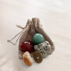 Velstand og lykke Krystalst,  Ml 2 - 3 cm