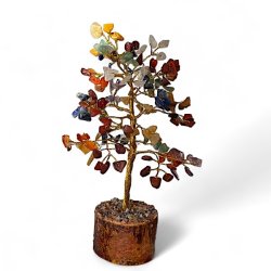 Krystaltr | 7 Chakra | Ml ca. 18 - 19 cm 