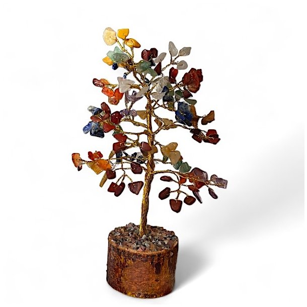 Krystaltr | 7 Chakra | Ml ca. 18 - 19 cm 