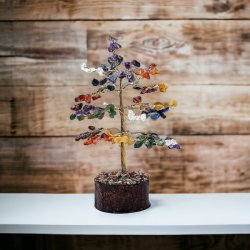 Krystaltr | 7 Chakra | Ml ca. 18 - 19 cm 