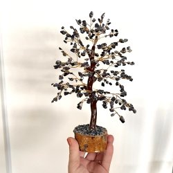 Krystaltr i Sodalit p base af neemtr | Ml ca. 24 cm udslet