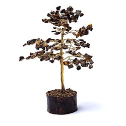 Krystaltr i Tigerje p base af neemtr | Ml ca. 15 - 18 cm udslet