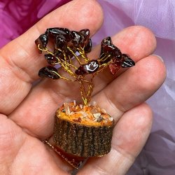 Sm unikke krystaltrer  Hndlavet dekoration med gte sten | Perfekt gave &#10024;