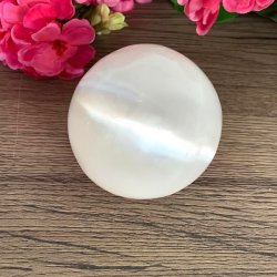 Super smukke selenitkugler | Ml ca. 6 cm