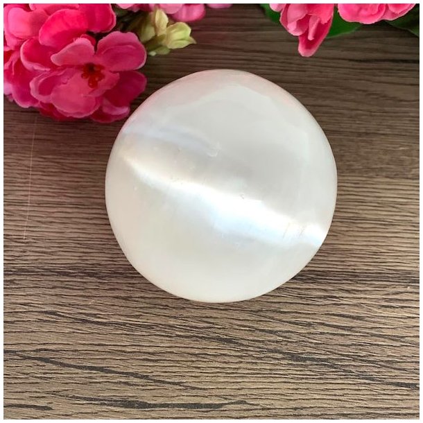 Super smukke selenitkugler | Ml ca. 6 cm