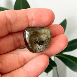 Labradorit | lommesten | Ml ca. 2 - 3 cm