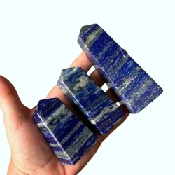 Unikke Lapis Lazuli t�rne i flere st�rrelser � v�lg dit unikke t�rn efter v�gt og m�l