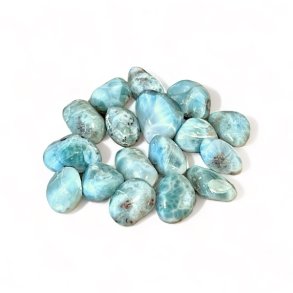 Larimar | lommesten | Ml ca. 1,5 - 2 cm