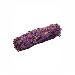 Lavendel smudgestick ca. 11,5 cm til aura rensning, energibalancering og indre ro