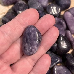 Lepidolit | lommesten | M�l  2 - 3 cm