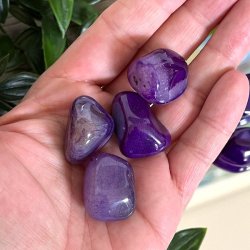 Lommesten lilla agat | Ml ca. 2,5 - 3 cm