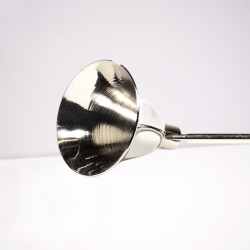 Lyseslukker i stl m. 7 chakra glasperler - 28 cm