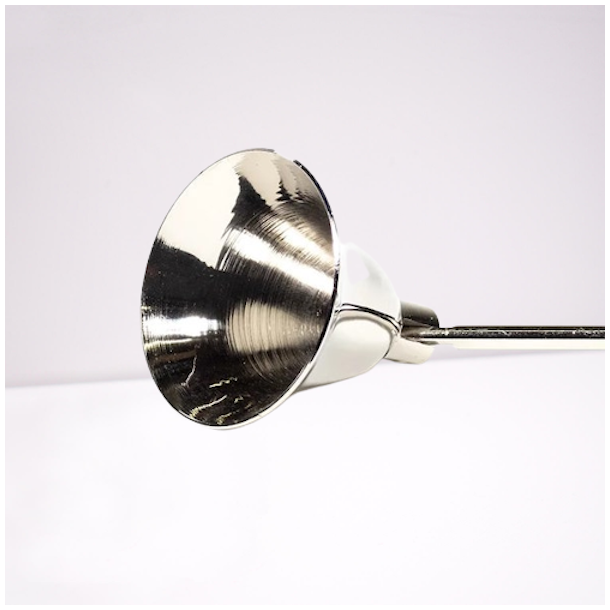 Lyseslukker i stl m. 7 chakra glasperler - 28 cm