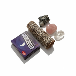 M�nemagiens Rituals�t � Smudging, Krystaller og M�neenergi