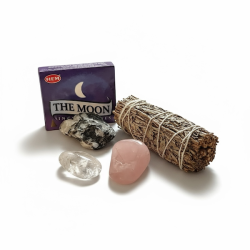 M�nemagiens Rituals�t � Smudging, Krystaller og M�neenergi