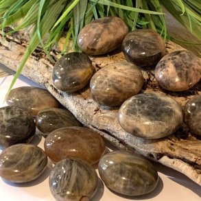 Sort m�nesten XL Lommesten | M�l 3 - 4 cm