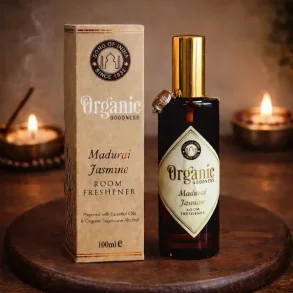Madurai Jasmine Smudgespray/rumspray 100 ml � R�gfri Energirens med Jasmin for balance