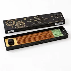 Manifestation R�gelsespinde fra Goloka med Obsidian � 11 - 12 Aura Protection pinde