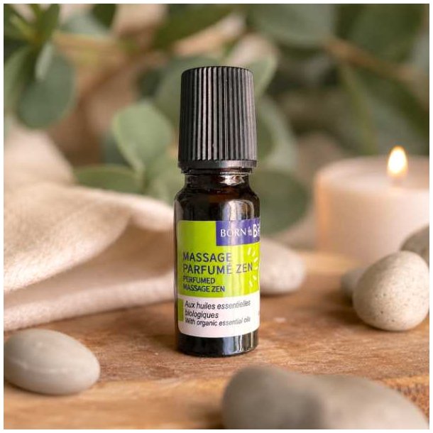 Zen Roll On med �kologiske �teriske olier fra citrus og lavandin til meditation og velv�re.