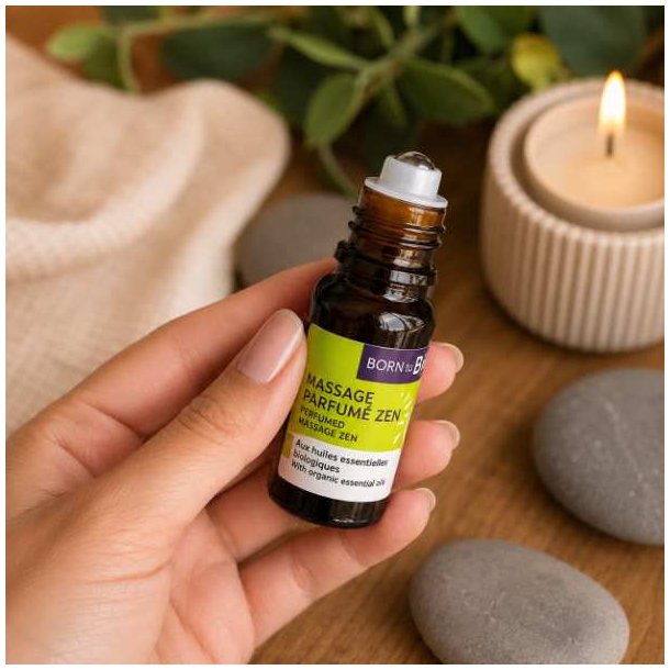 Zen Roll On med citrus og lavandin &ndash; praktisk aromaterapi roll on til meditation og afslapning.