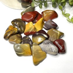 Jaspis | mookait | lommesten | Ml ca. 2,5 - 3 cm