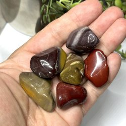 Jaspis | mookait | lommesten | Ml ca. 2,5 - 3 cm