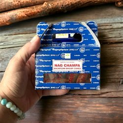 Backflow rgelseskegler med Nag Champa  - 24 stk - ikonisk duft til backflow holder