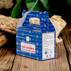 Backflow rgelseskegler med Nag Champa  - 24 stk - ikonisk duft til backflow holder