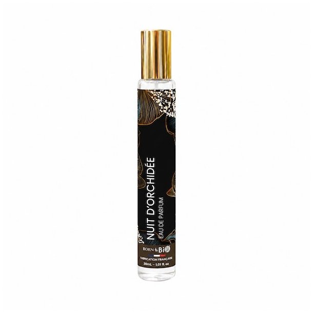 Nuit d&rsquo;Orchid�e Eau de Parfum 30 ml p� hvid baggrund &ndash; varm orientalsk gourmand parfume med orkid�, vanilje og ravnoter.