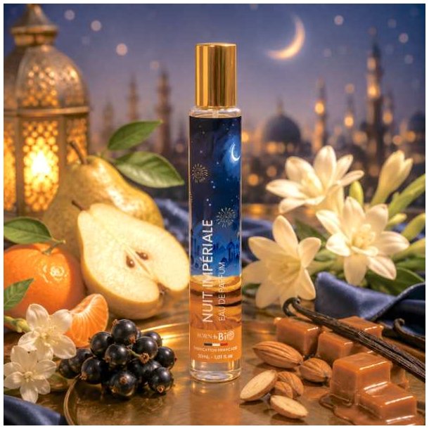 Nuit Imp�riale Eau de Parfum 30 ml med solb�r, jasmin, vanilje og karamel.