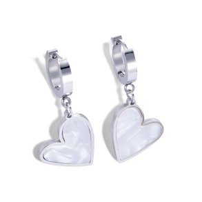 Creoler i St�l med Hjerte og Perlemors glans � Hjertets Gl�d