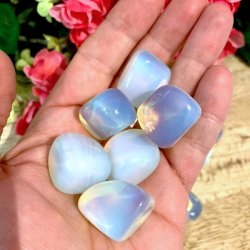 Lommesten opalit | Tiffany sten | Ml  2 - 3 cm