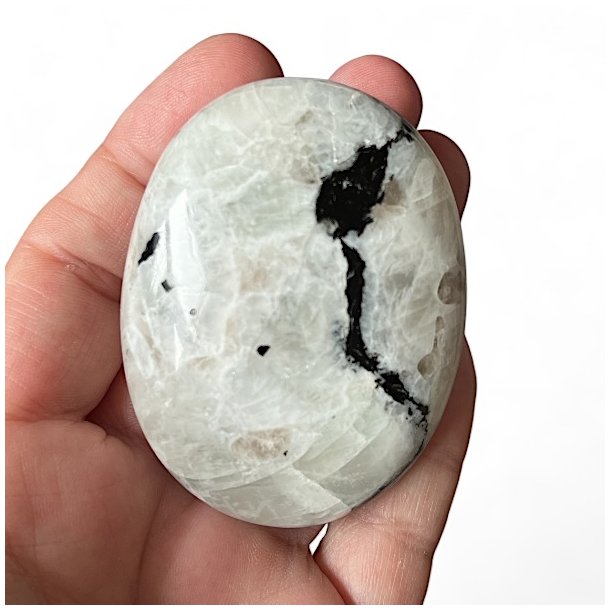 Regnbue Mnesten palmstone | Hndsten | Ml 6,2 x 4,7 cm