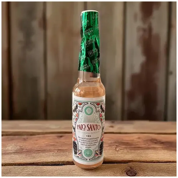 Palo Santo Cleansing Water 221 ml  rensende vand til aura, energi og positiv balance