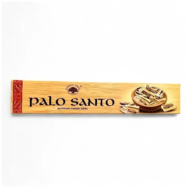 Green Tree Palo Santo r�gelse � 11�12 h�ndrullede pinde til meditation &amp; hjem