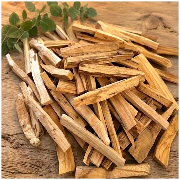 Palo Santo tr� sampak med 5 naturlige stykker fra Peru